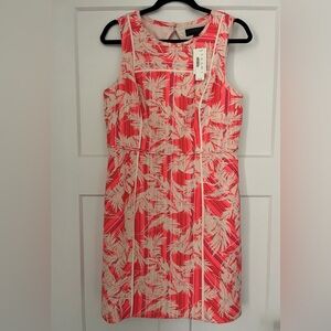 J. Crew Women’s Tropical Floral Palm Sheath Dress